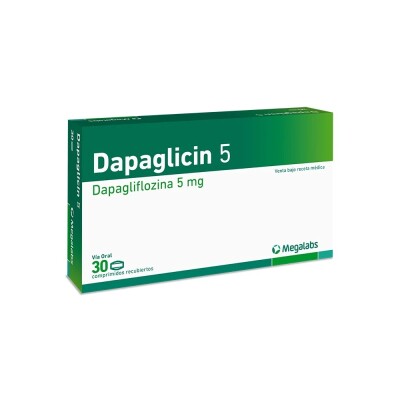 Dapaglicin 5 Mg. 30 Comp. Dapaglicin 5 Mg. 30 Comp.