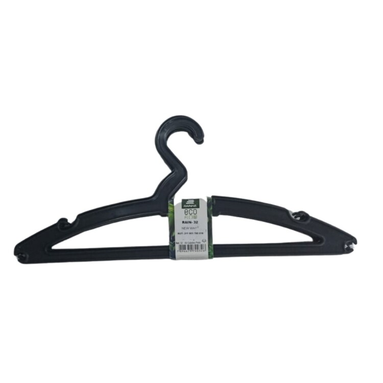PERCHAS PLASTICAS SLIM ECO X 5 PIEZAS Sin color