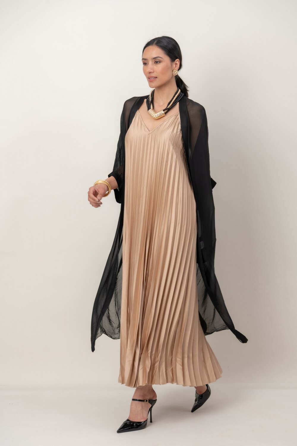 VESTIDO LLAMA Camel