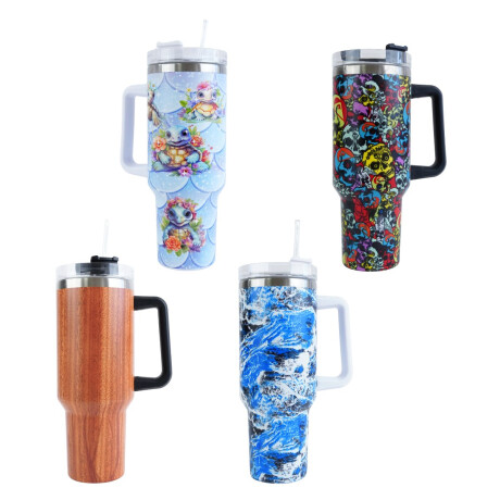 Mug de acero con diseño 1250ml Mug de acero con diseño 1250ml
