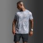 Polo Running Aero Mesh Tee Hombre Weathervane Marble/black Reflective