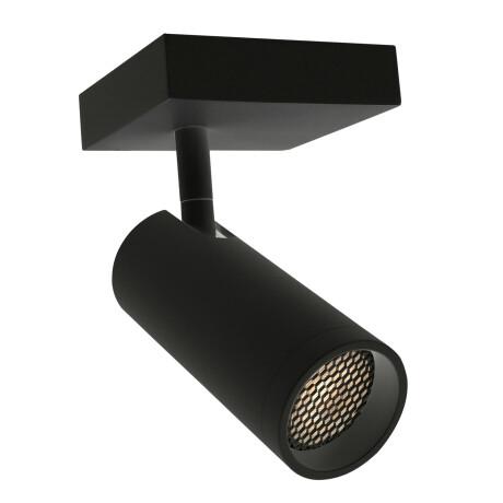ARTEFACTO LONG LETICIA SQUARE ADOSAR ORIENTABLE Luminaria de Techo Long Leticia Square Orientable Negra