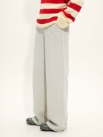 Pantalón Vaquero Mezcla De Lyocell Y Algodón gris