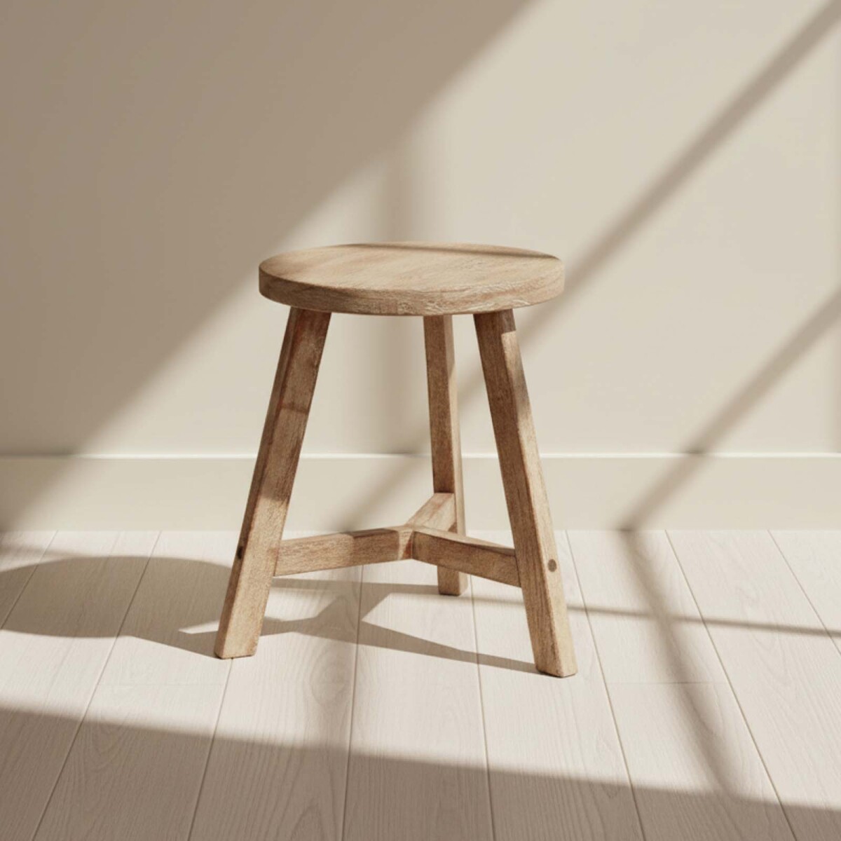 MESA AUXILIAR - MADERA NATURAL-BEIGE OZZY NATURAL 