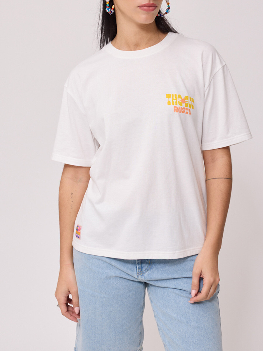 T-SHIRT ELDA RUSTY - Blanco 
