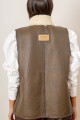 Chaleco army Beige chocolate