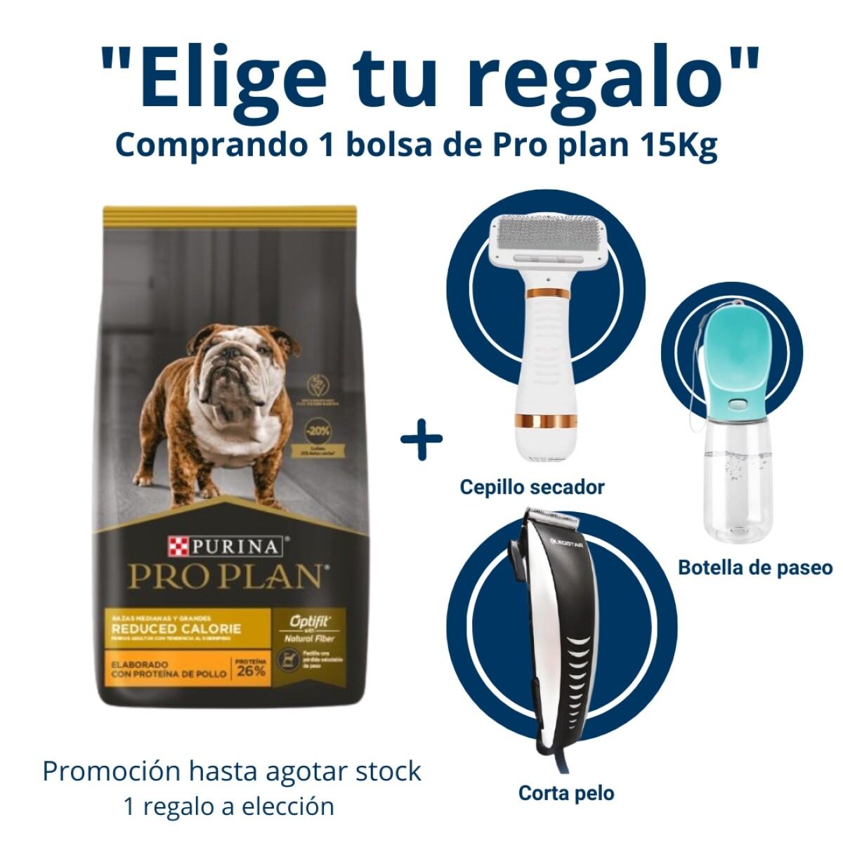 Pro Plan Perro Reducido En Calorias M/l 15kg 