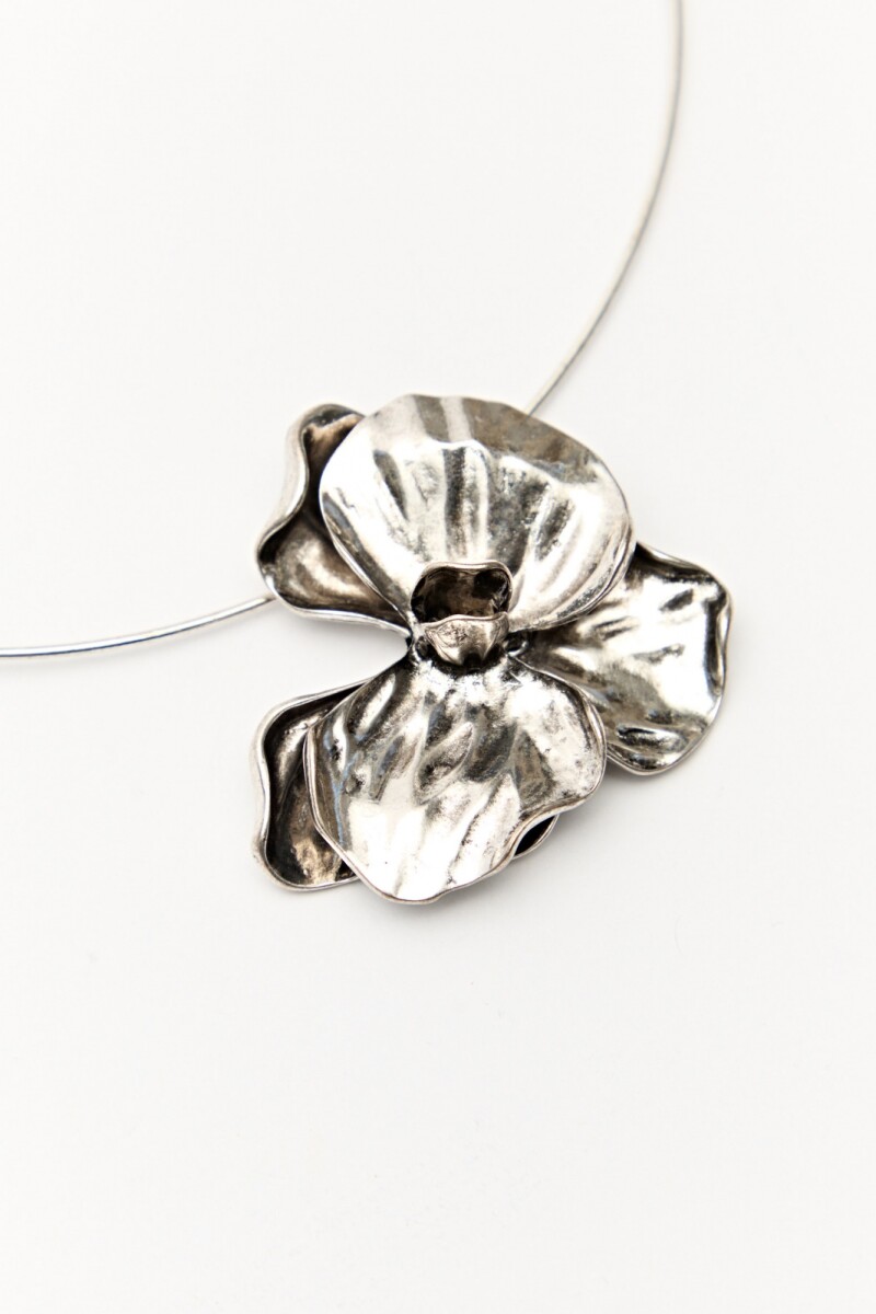 COLLAR SPIAGA Plateado