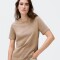 BLUSA MM FEM MARROM ESCURO