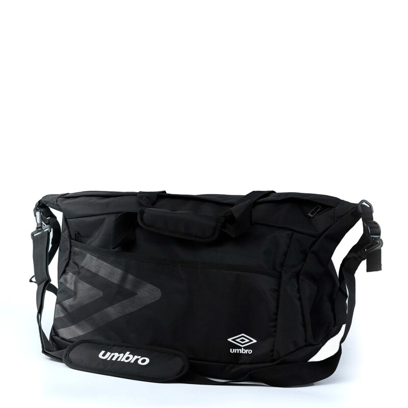 Bolso Umbro Big Logo Negro - Blanco