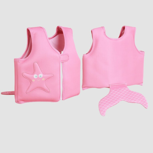 Chaleco Flotador Infantil 3D 19 KG Salvavidas Natacion NIños Variante Color Rosa