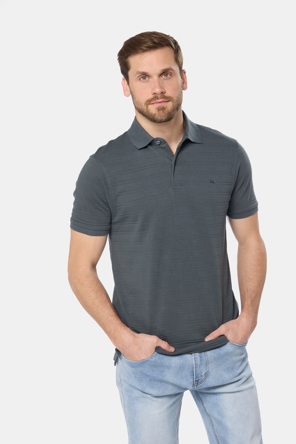 REMERA POLO LISA Verde