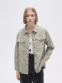 Campera Gioacchino Verde Grisaceo