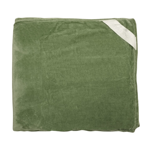 Frazada Flannel 2 Plazas Home Class 200 x 240 cm VERDE