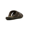 Country Sandalia Hombre Tiras Cruzadas Cafe