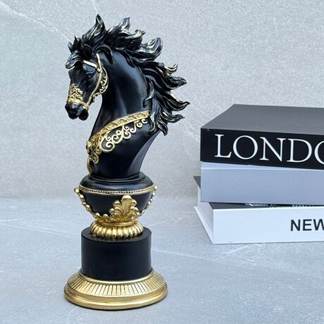 Cabeza Caballo Decorativa Resina 12cm x 10cm x 27.5cm Cabeza Caballo Decorativa Resina 12cm x 10cm x 27.5cm