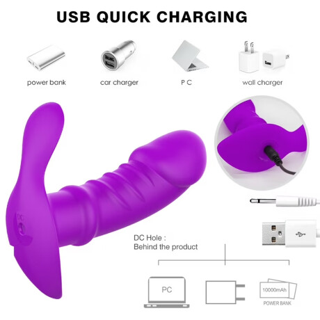 Vibrador Punto G Con Control Remoto Vibrador Punto G Con Control Remoto