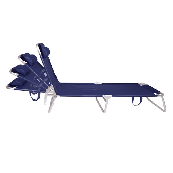 REPOSERA PLEGABLE ALUMINIO AZUL AZUL