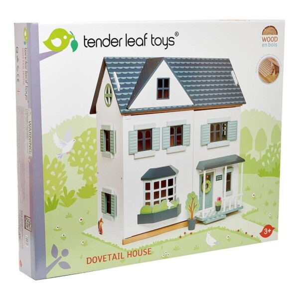 Juguete Casa Dovetail Tender Leaf Madera Infantil Niños Juguete Casa Dovetail Tender Leaf Madera Infantil Niños