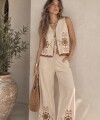 Conjunto Kat beige