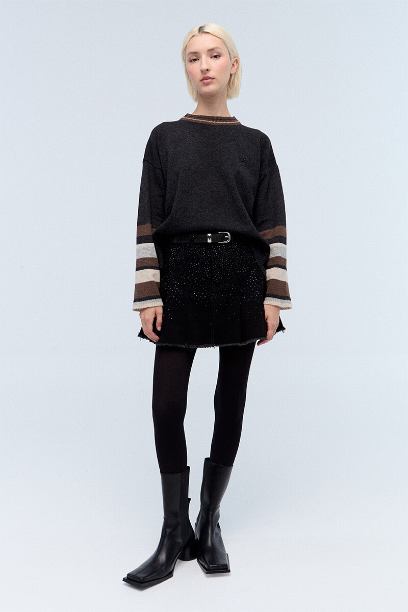 Falda Icon Negro