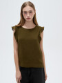 Blusa Mapa Verde Oliva