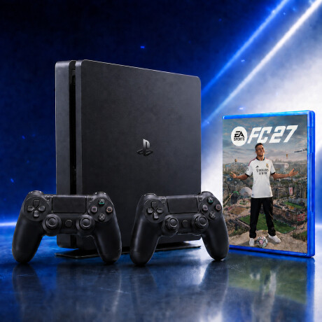 PS4 SLIM 1TB RECERTIFICADA + FC27 DIGITAL PS4 SLIM 1TB RECERTIFICADA + FC27 DIGITAL