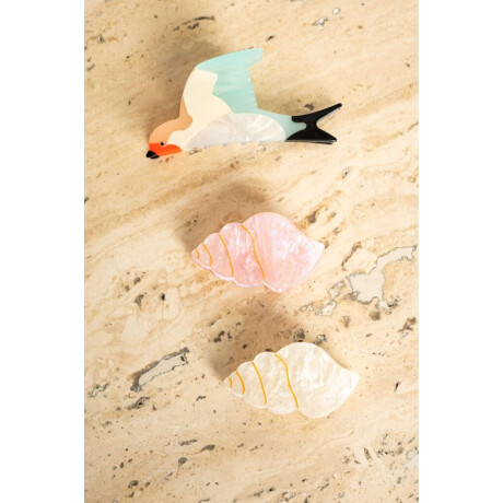 Broche Caracola Nacar