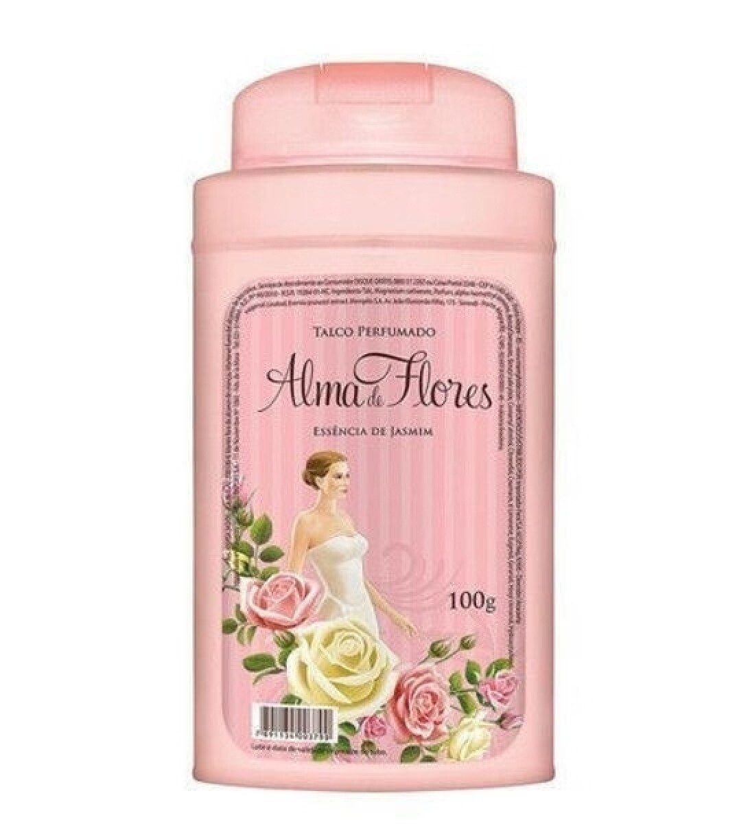 Talco Perfumado Alma de Flores Jazmín 100G 