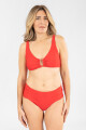 Top leona Hot red