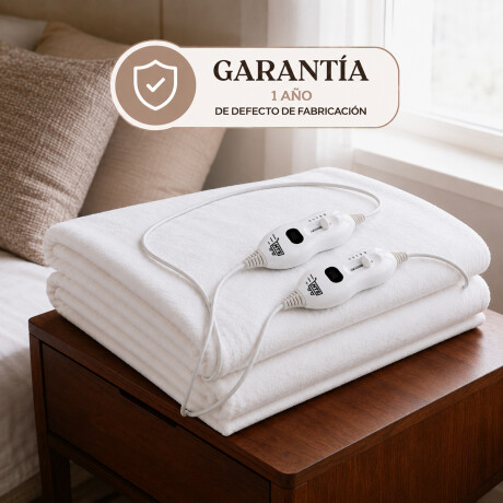 Calienta Cama 2 Plazas Bajo Consumo 3 Potencias Hts Blanco
