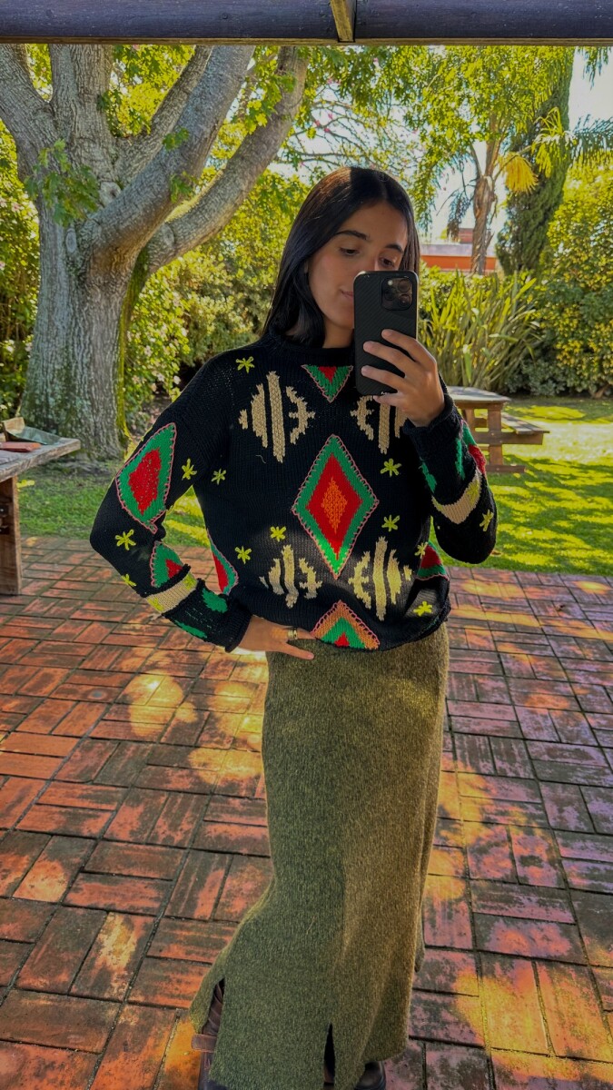 Sweater Gitano - Base Negra 