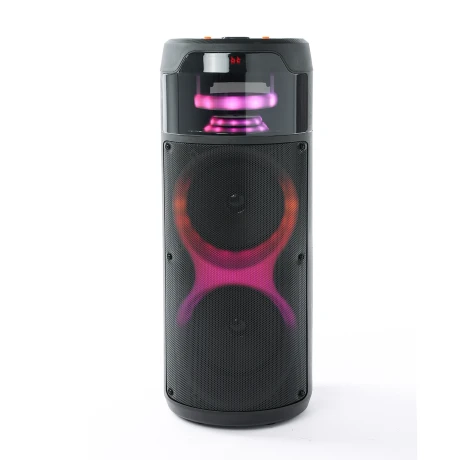 PARLANTE TORRE PORTATIL BLUETOOTH ZQS8223 CON EFECTO DE LUCES 2 X 8" CON MICRÓFONO PARLANTE TORRE PORTATIL BLUETOOTH ZQS8223 CON EFECTO DE LUCES 2 X 8" CON MICRÓFONO