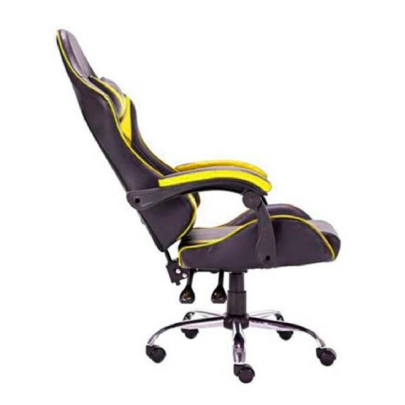 Silla Gamer Lumax Rom Negro y Amarillo Silla Gamer Lumax Rom Negro y Amarillo