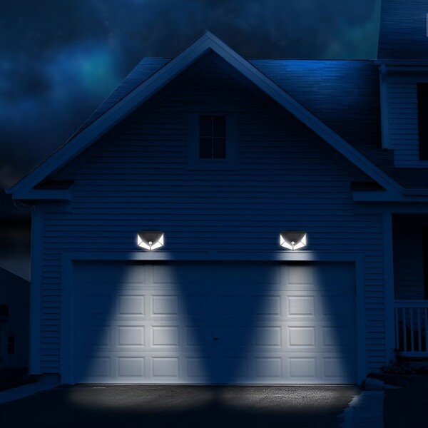 Set 3 Focos Led Solares Sensor Movimiento Exteriores IP65 Set 3 Focos Led Solares Sensor Movimiento Exteriores IP65