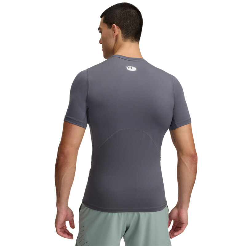 UA HG Armour Comp SS-WHT GRY-025