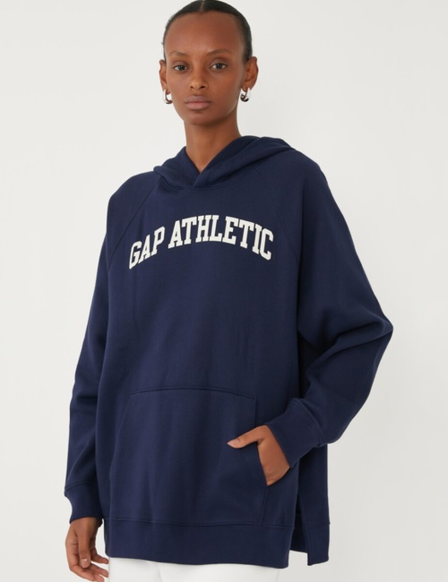 Canguro Logo Gap Mujer - Navy Uniform 