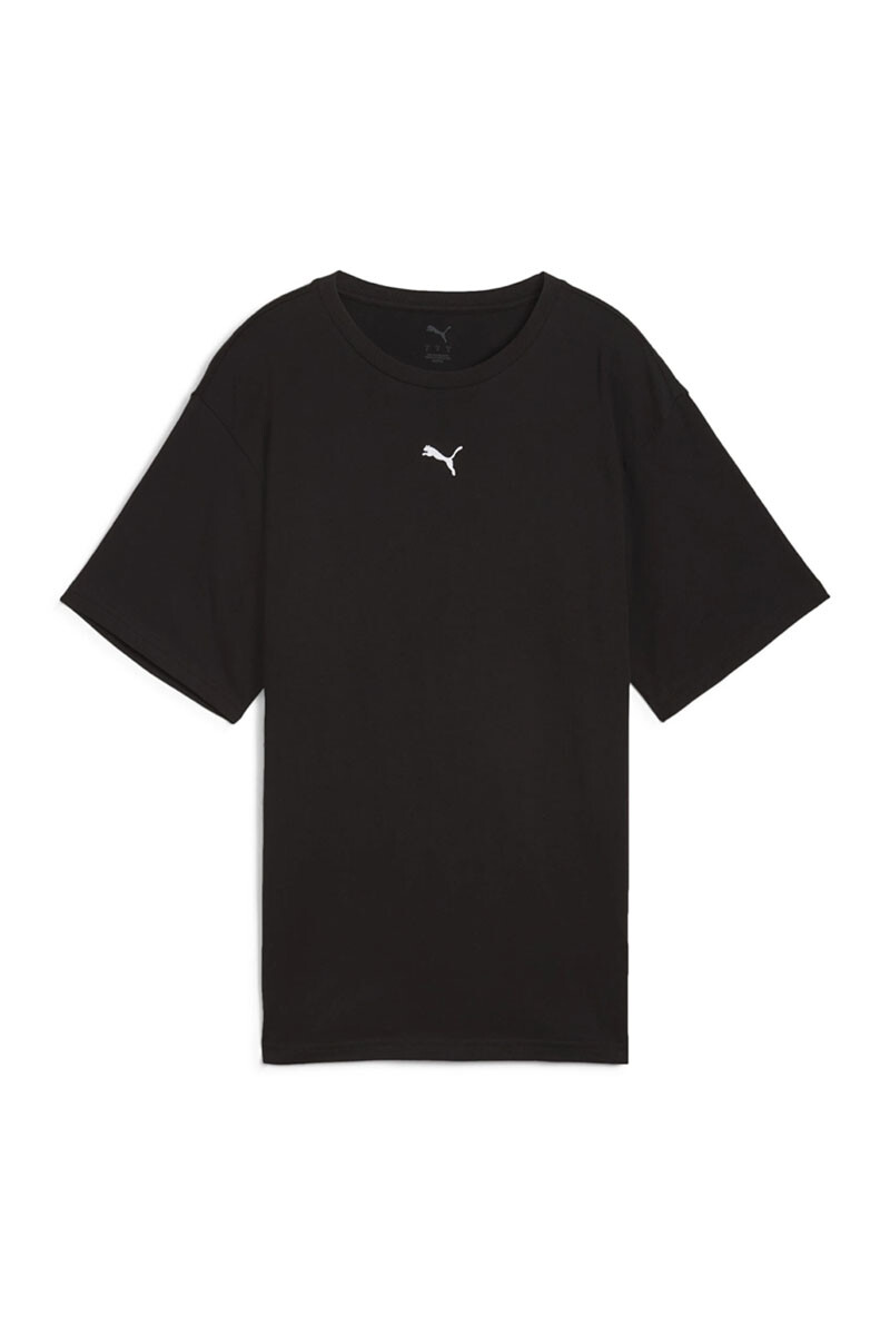 Remera m/corta Puma dama ESS Relaxed Tee 684971 Negro