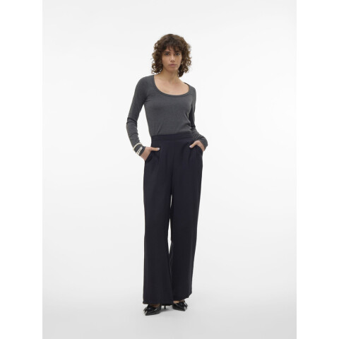 VMJOSIE HW WIDE PANT WVN GA BLACK