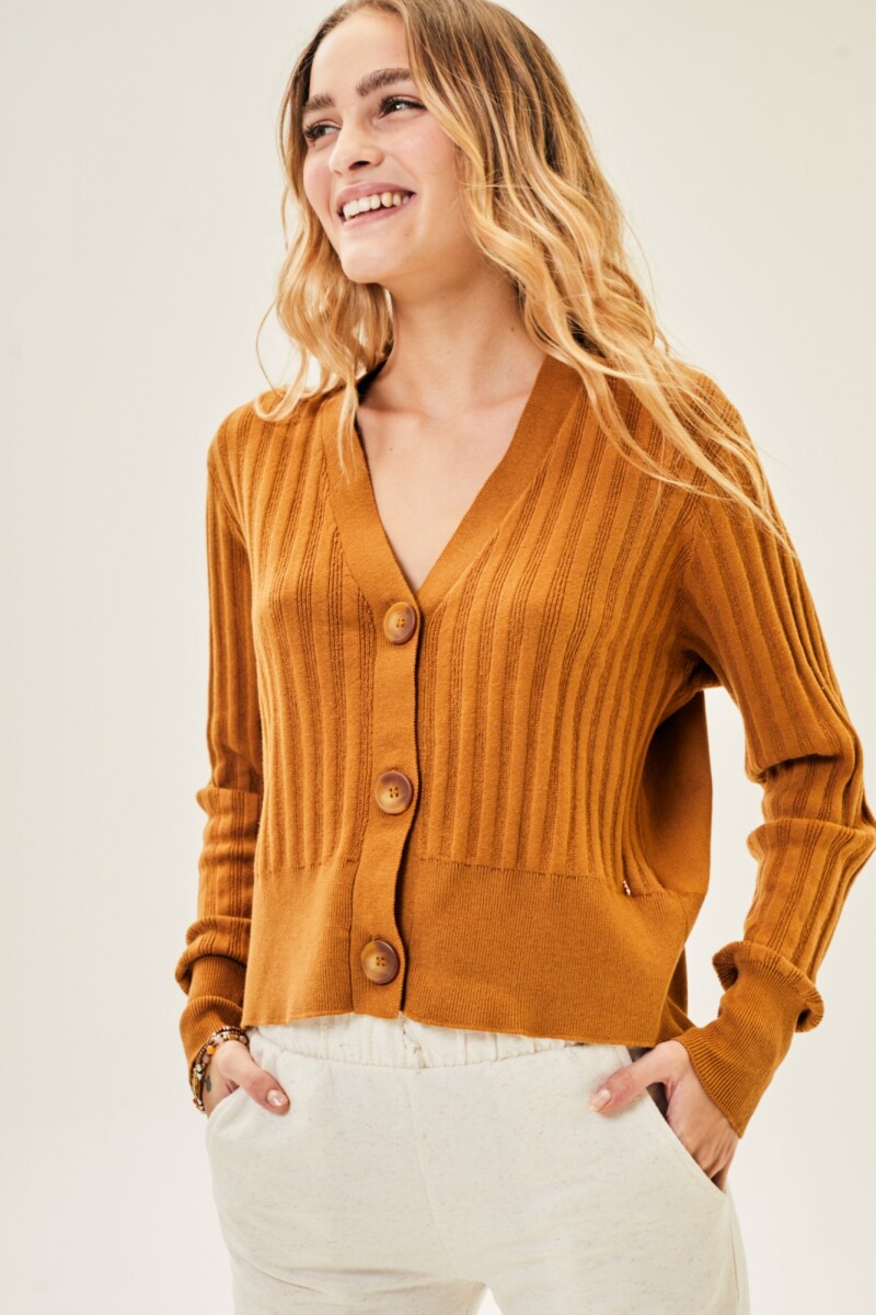 Cardigan Caramelo