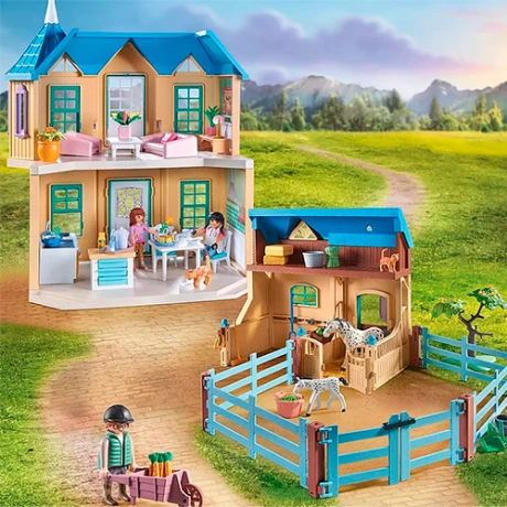 Juego Playmobil Rancho Waterfall 001