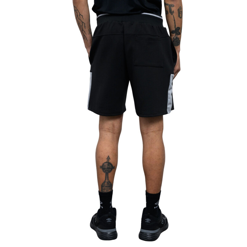 UMBRO BERMUDA CUTS Negro-gris Melange