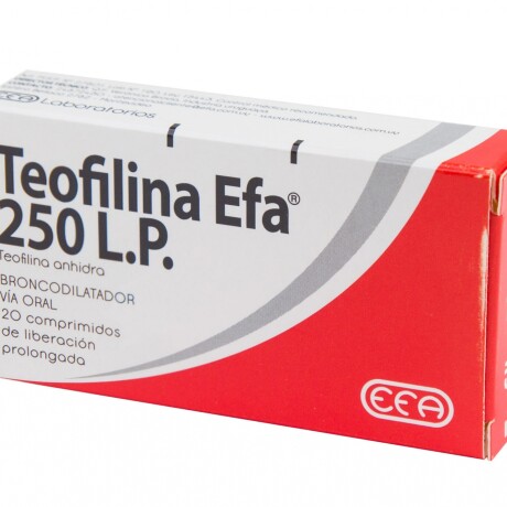 Teofilina Efa Lp 250mg Teofilina Efa Lp 250mg