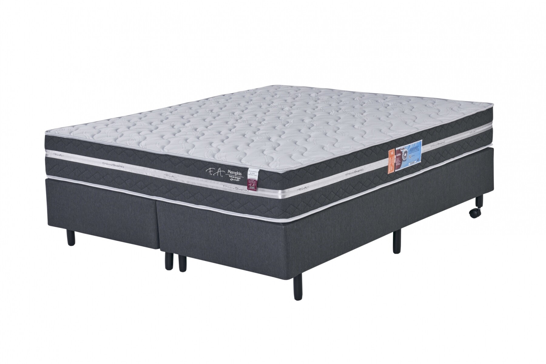 Colchón De Resortes Memphis Queen 158 x 198 x 26 cm 