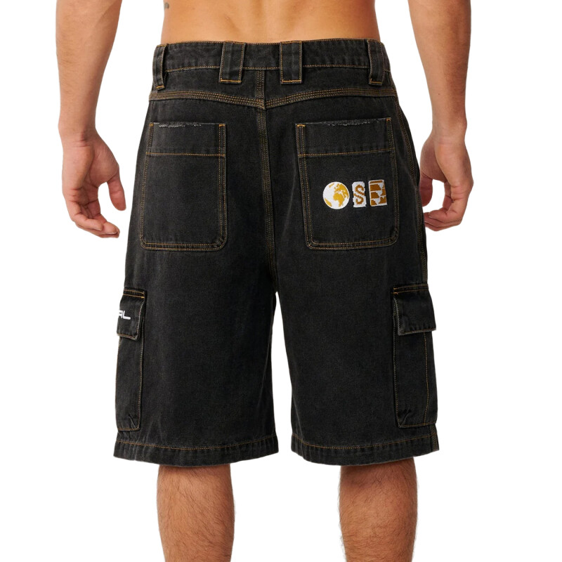 Bermuda Rip Curl Search series Denim Cargo - Negro Bermuda Rip Curl Search series Denim Cargo - Negro