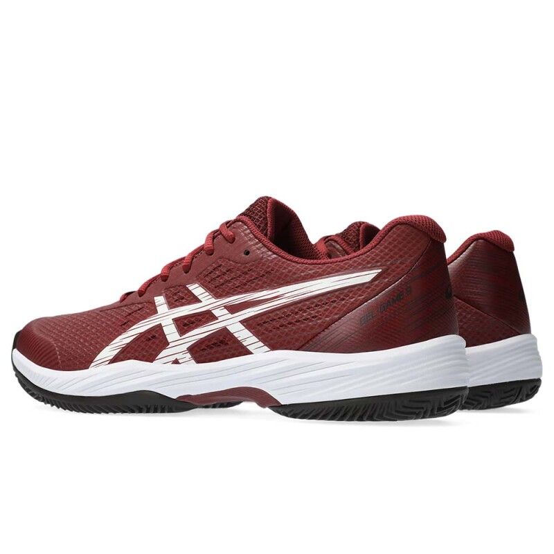 Zapatillas Tenis GEL-Game 9 Clay/Oc Hombre Antique Red/white
