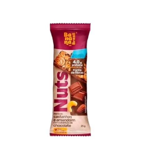 ¡OFERTA IMPERDIBLE! Barras saludables Nutsbar Caja x12 Banana Brasil Castañas y Chocolate ¡OFERTA IMPERDIBLE! Barras saludables Nutsbar Caja x12 Banana Brasil Castañas y Chocolate
