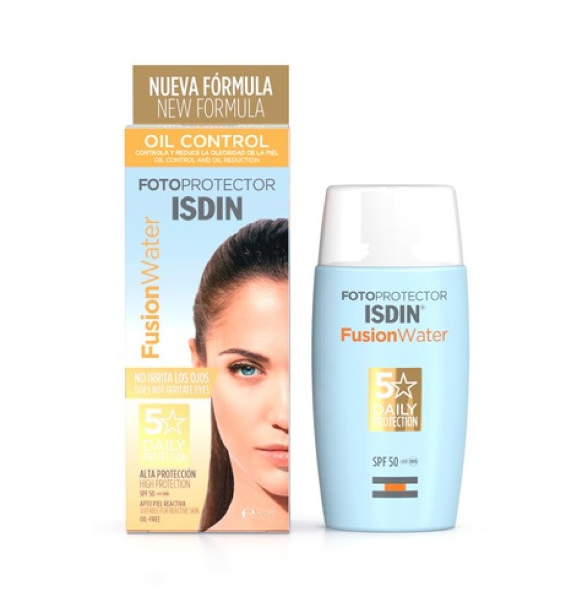 Protector solar facial para bebé fusion fluid spf50 50 ml, ISDIN - ISDIN