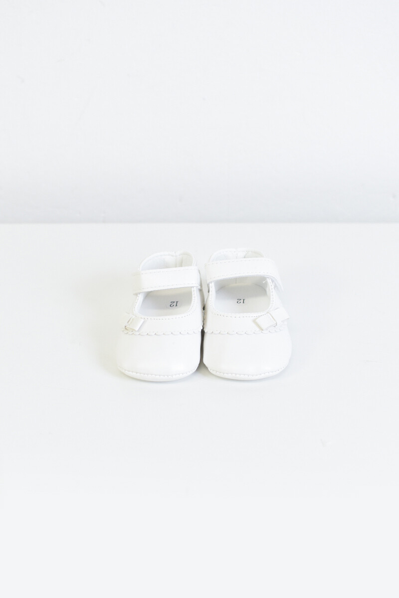 Zapato para bebé - Blanco 