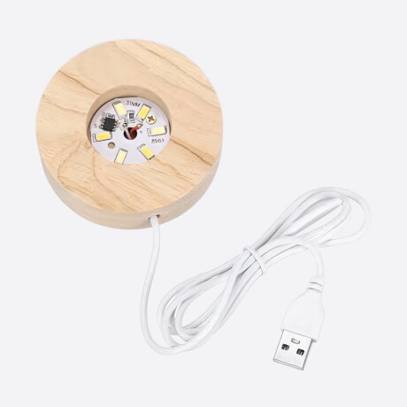 Base Con Luz Led Circular Repuesto Base Con Luz Led Circular Repuesto
